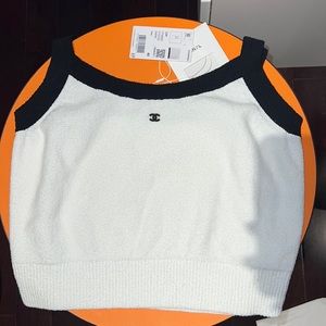 Chanel tank top brand new with tags attached summer 2023 collection